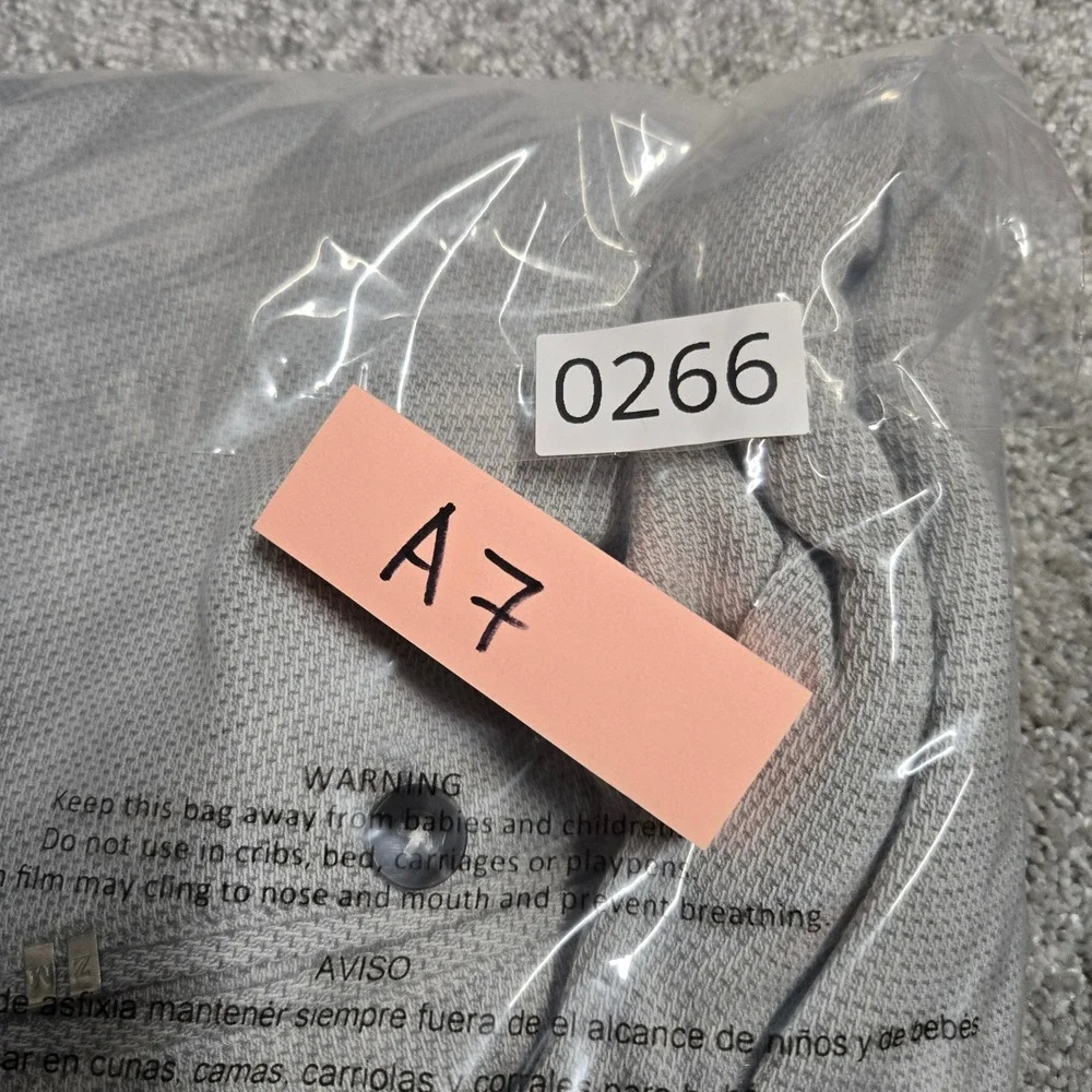 ZARA Knit Chino Dress Skinny‎ Tapered Ankle Pants Gray Men's Size 34x25 EUC